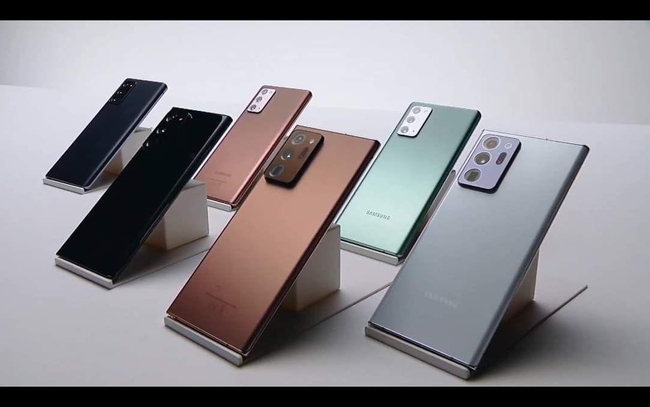 Samsung Galaxy Note 20&nbsp; និង Galaxy Note 20 Ultra
